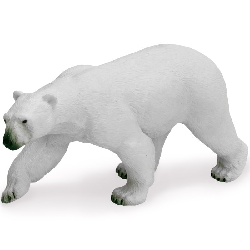 Uitsluiten Speel Sicilië Witte beer figuurtje van Papo