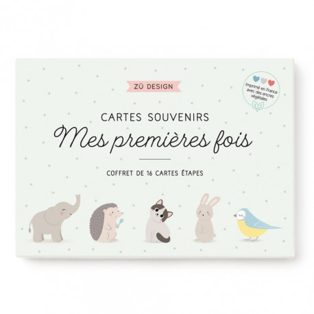 Coffret Mes premières fois - Animaux Zü