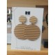 Boucles d'oreilles Oko paper cabourg Restore