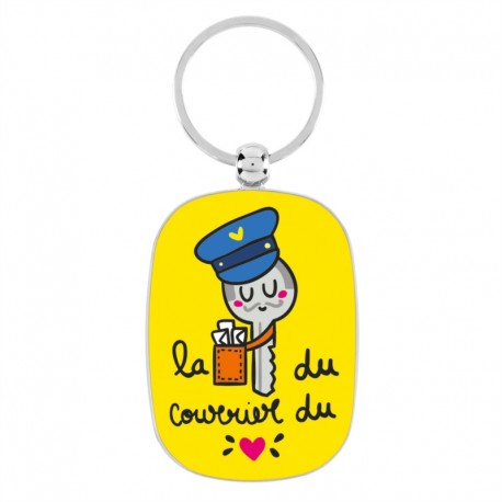 Porte-clef "La clé du courrier"