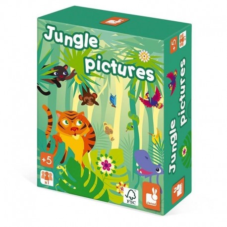 Jeu de logique - Jungle pictures Janod