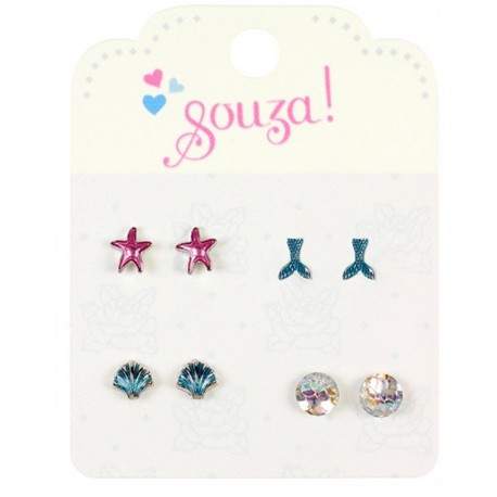 Boucles d'oreilles Mermaid