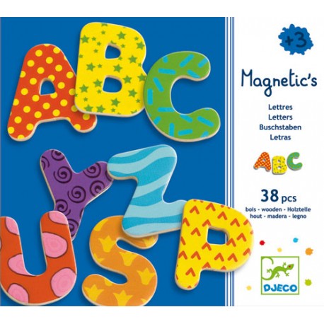 Djeco magnetisch Alfabet letters