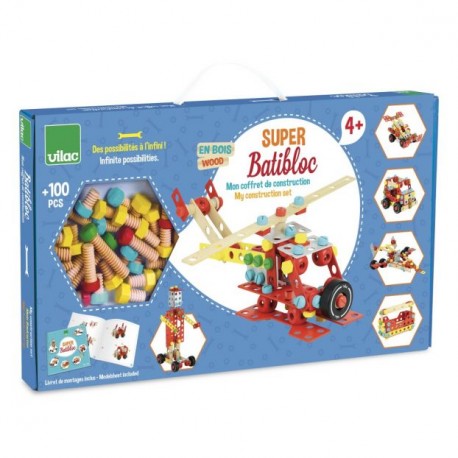 Coffret de construction Super Batibloc (101 pcs)