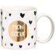 Mug Black&Gold "Mon coeur"