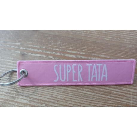 Sleutelhanger "Super tata"