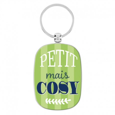 Porte-clef "Petit mais cosy"