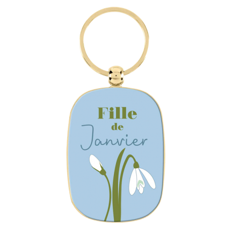 Sleutelhanger "Fille de janvier"