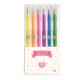 6 stylos gel fluo Djeco