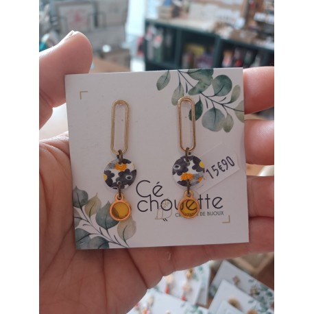 boucles d'oreilles céchouette petite