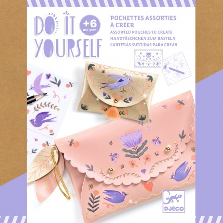 Pochettes DIY Sweet Fashionista Djeco