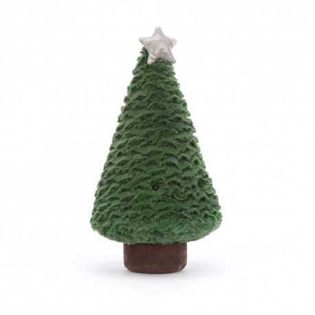 Sapin de Noël petit argent Jellycat (29 cm)