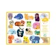 Djeco 3D stickers Mama's/baby's