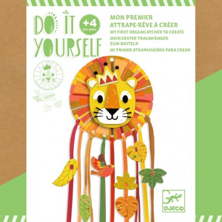 DIY Attrape-rêve Petit Lion Djeco