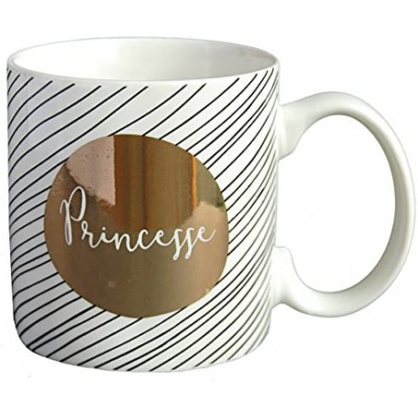 Mug Black&Gold "Princesse"