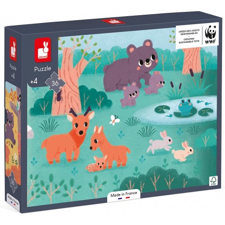 Puzzle panoramique 4 Saisons (36 pcs)