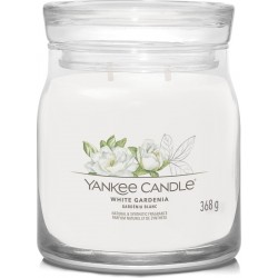 Kaars signature white Gardenia medium Yankee Candle
