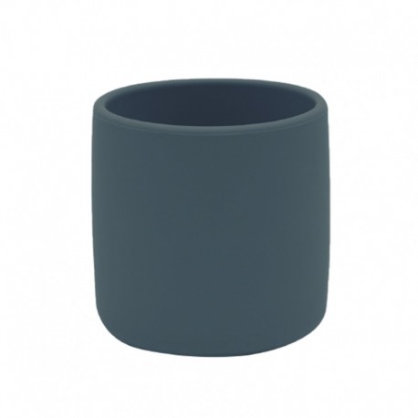 Gobelet en silicone - Bleu ardoise