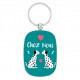 Porte-clef "Chez nous"