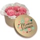 Boite fleurs de savon - Maman d'amour