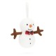 Bonhomme de neige Christmas Decoration Jellycat