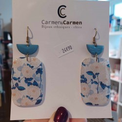 Boucles d'oreilles Carmen & Carmen