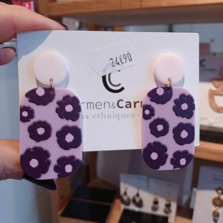 Boucles d'oreilles Carmen & Carmen