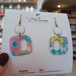 Boucles d'oreilles Carmen & Carmen