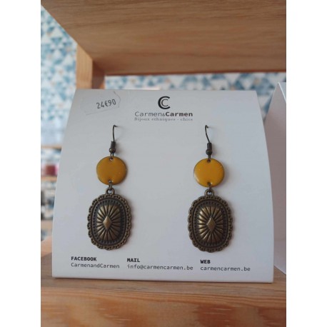 Boucles d'oreilles Carmen & Carmen