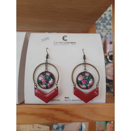 Boucles d'oreilles Carmen & Carmen