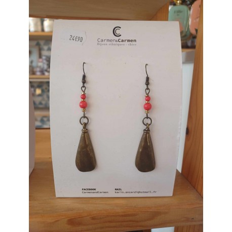 Boucles d'oreilles Carmen & Carmen