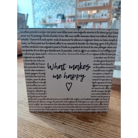 Blok+ "What makes me happy"