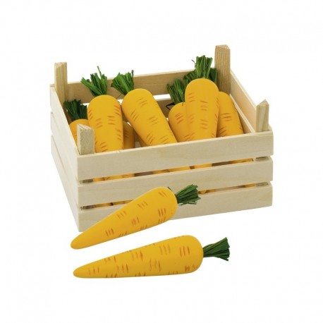 Petite cagette de carottes (10 pcs)