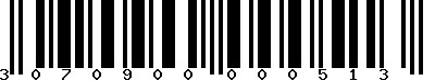 EAN : 3070900000513