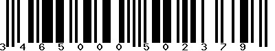 EAN : 3465000502379