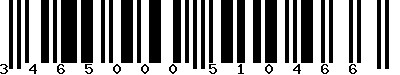 EAN : 3465000510466