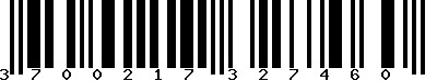 EAN : 3700217327460