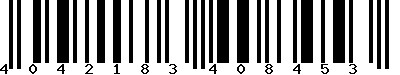 EAN : 4042183408453