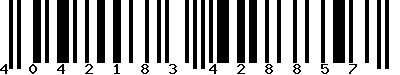 EAN : 4042183428857