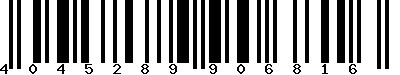 EAN : 4045289906816