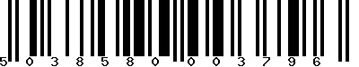 EAN : 5038580003796