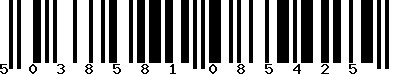 EAN : 5038581085425
