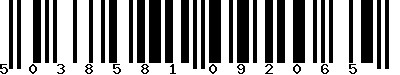 EAN : 5038581092065