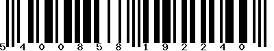 EAN : 5400858192240