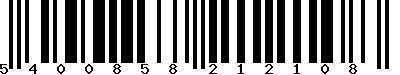 EAN : 5400858212108