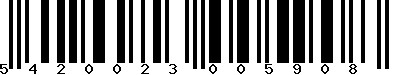 EAN : 5420023005908